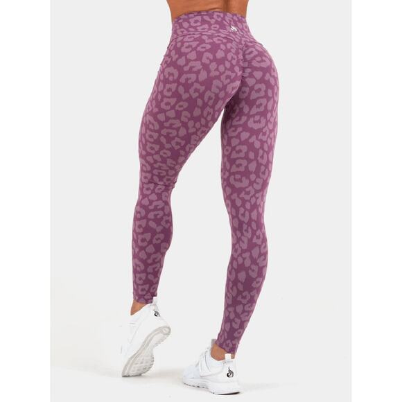 Ryderwear size XS (?) INSTINCT Scrunch Bum Leggings form fitting purple EUC - Picture 6 of 10
